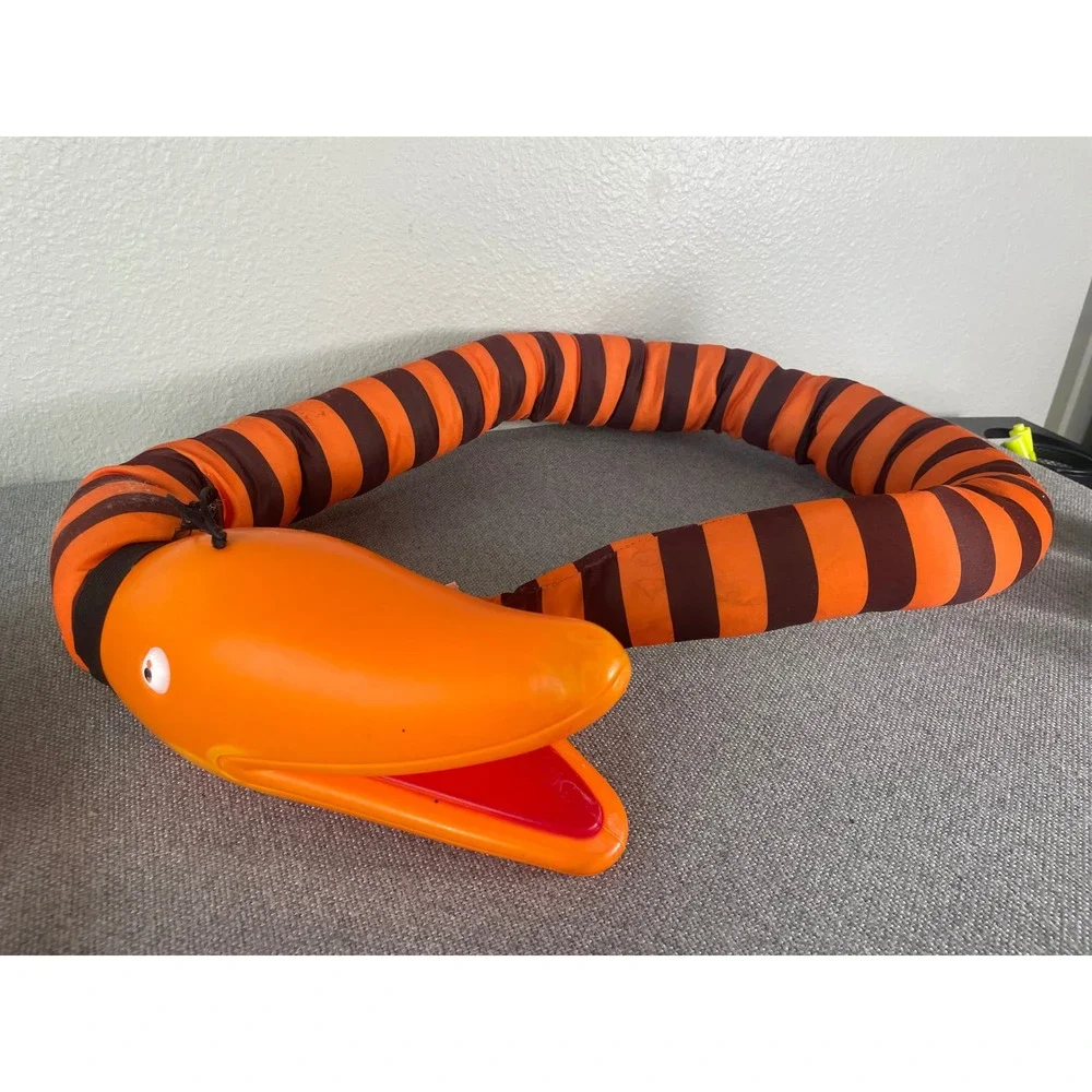 Disney Nightmare Before Christmas Snake Porch Decor Orange Black Halloween Prop